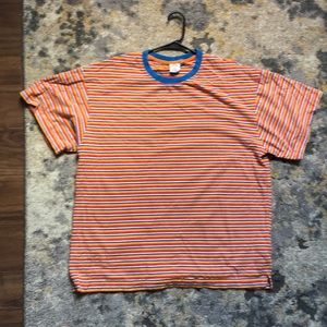 Men’s Oversized Striped Urban Outfitters Tee
